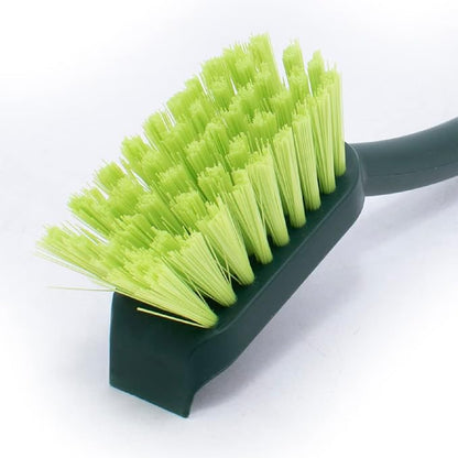 Pine-Sol Scrub Brush Set - Long Handle Cleaning Brushes with Heavy Duty Bristles and Comfort Grip - Scrubbers for Kitchen, Household, and Dishwashing, 3 Pieces - Image 3