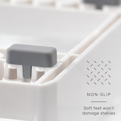 YouCopia StoreMore Adjustable Pot Lid Organizer, Standard, White - Image 3