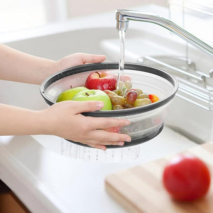 4 in 1,WENWELL 2 Microwave Splatter Cover & 2 Mat,Cooking Splash Guard with Handle,Kitchen dish bowl Plate Proof Food lid & Silicone Round mat,Home Apartment Essential - Image 8