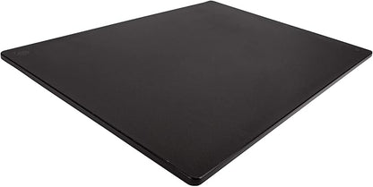 Thirteen Chefs Extra Large 24 x 18 Black Cutting Board - 1/2" Thick HDPE Plastic for Restaurants and Professional Kitchens by ThirteenChefs