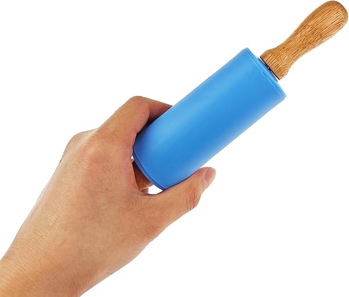 18 Pack Small Rolling Pin for Kids, 9 Inch Kids Rolling Pin for Home Kitchen (6 colors) - Image 3