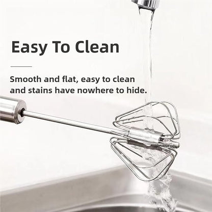 Whisk,Matcha Dough Bread Sourdough Coffee Stainless Steel Whisks for Cooking,Milk Cream Protein Egg Pancake Batter Handheld Frother Wand,Coffee Stirrers Hand Blender Drink Mixer