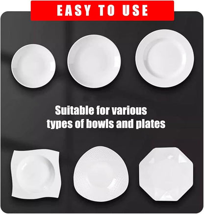 300 Pcs Plastic Bowl Covers Stretch Edging Disposable Food Covers Flexible Storage Packaging, Color - Image 4