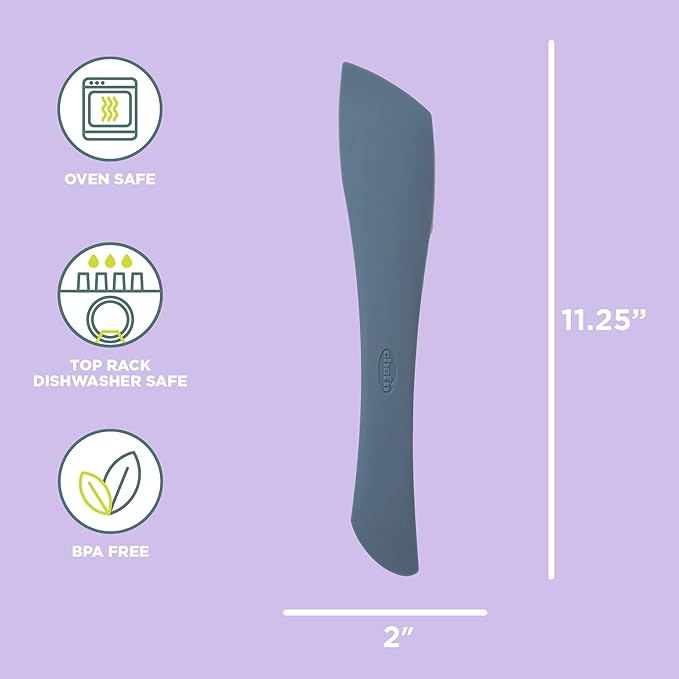 Chef'n 103-976-335 Switchit Double Sided Spatula, Small, Vintage Indigo - Image 2