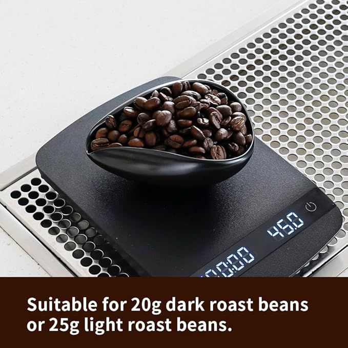 watchget Coffee Bean Dosing Cup & RDT Spray Bottle Kit for Espresso Bar, Static Reduction Ceramic Single Dose Tray for Brewing/Tea, Barista Accessories Set, Black - Image 7