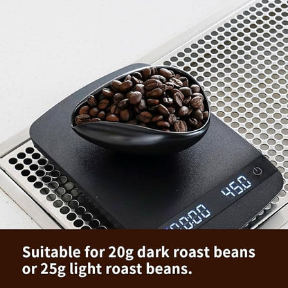 watchget Coffee Bean Dosing Cup & RDT Spray Bottle Kit for Espresso Bar, Static Reduction Ceramic Single Dose Tray for Brewing/Tea, Barista Accessories Set, Black - Image 7