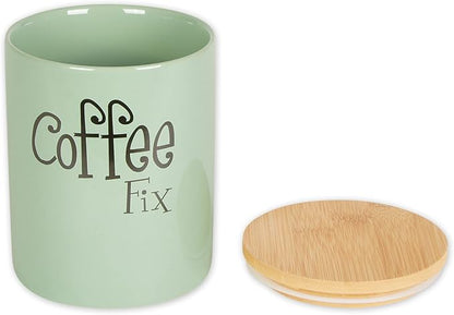 DII Kitchen Accessories Retro Collection Ceramics, Canister Set, Jadeite, 3 Piece - Image 2