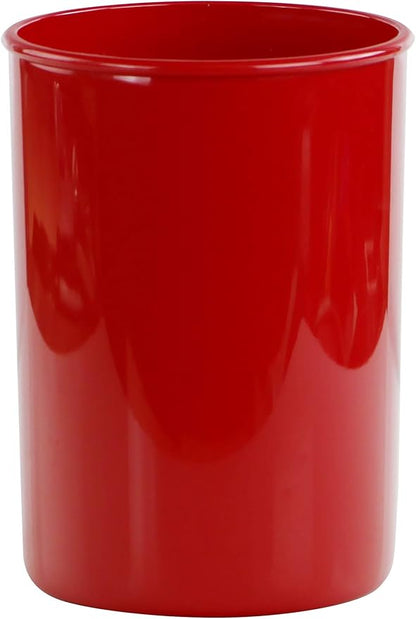 Reston Lloyd Multipurpose Utensil/Crock Holders Organize Wide Variety of Sizes of Utensils & Tools, Includes Extra Large, Large, & Miniature, Set of 3, Red
