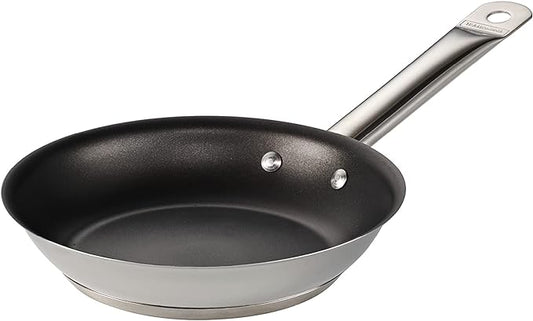 Tramontina 8-Inch Non Stick Small Frying Pan, Tri-Ply Base Stainless Steel Skillet with Reinforced Nonstick Coating, Dishwasher and Oven Safe by Tramontina
