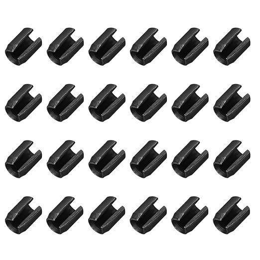 MECCANIXITY 25Pcs Slotted Split Roll Pins 2/5 Inch(10mm) Dia. 1/2 Inch(14mm) Length 65Mn Steel Spring Tension Expansion Dowels for Secure Fastening, Black