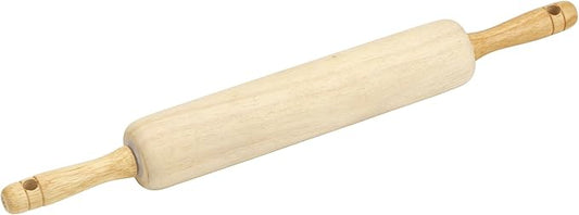 GoodCook Classic Wooden Rolling Pin with Easy Roll Bearings by GoodCook