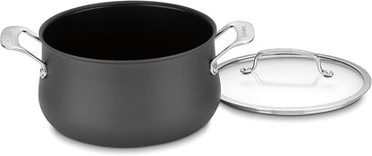 Cuisinart Contour 5-Quart PURELYCERAMIC™ Nonstick PFAS Free Hard-Anodized Dutch Oven with Cover, 6445C-22 by Cuisinart