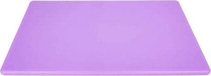 Commercial Purple Cutting Board for Allergens - 18 x 12 Inch Restaurant Approved 1/2" HDPP Plastic, Food Sensitivities and Allergies Color Coded - Image 2