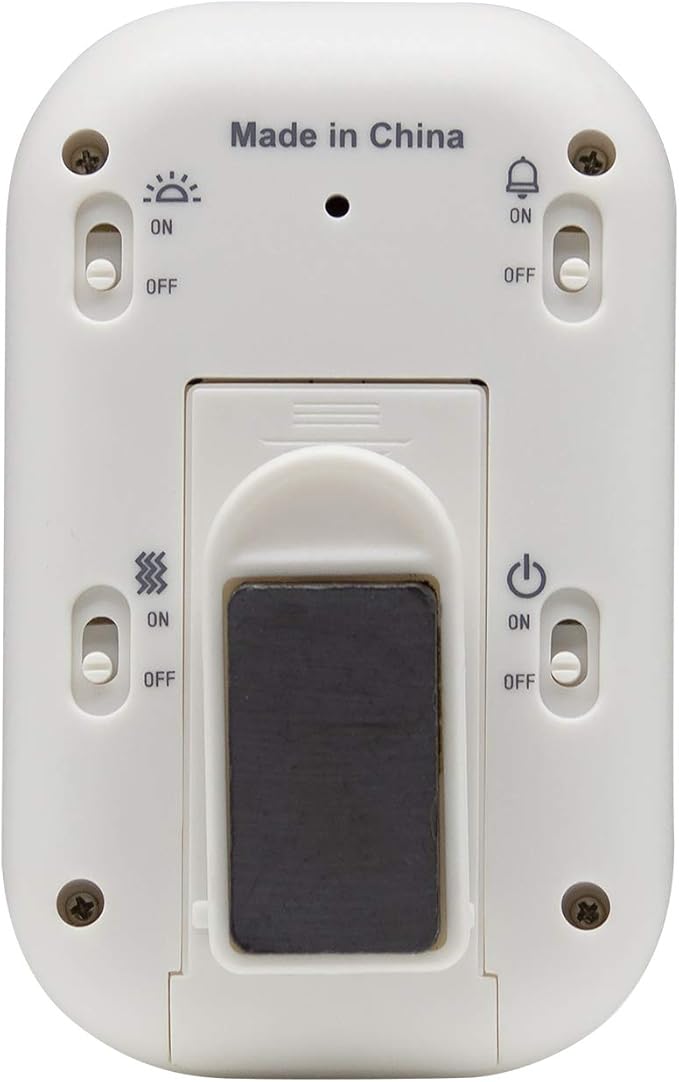 Taylor Multi-Alert (Sound, Light, Vibration) Digital Timer, Standard, White - Image 5
