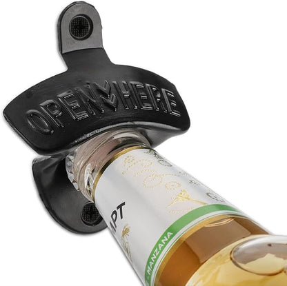 ZOOFOX 12-Piece Wall Mounted Vintage Metal Bottle Opener for Bar, KTV, Home and Outdoor - Image 5