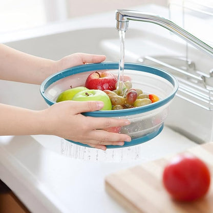 4 in 1,WENWELL Vented Collapsible Microwave Splatter Cover & Mat,Kitchen dish bowl Plate lid for Food,Dishwasher-Safe,BPA-Free Silicone & Plastic