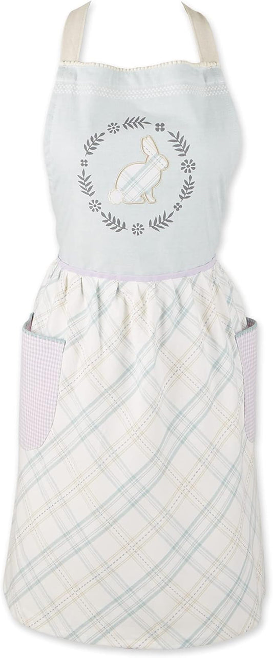 DII Women's Spring & Summer Apron Collection Adjustable, Two Large Pockets & Extra Long Ties, One Size Fits Most