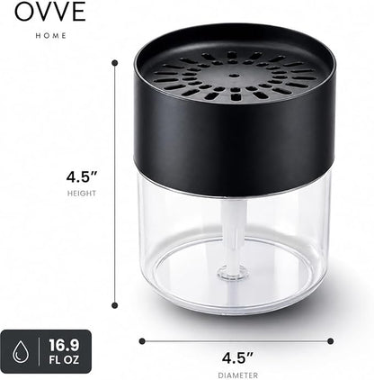 OVVE HOME® Dish Soap Dispenser with Sponge Holder - Compatible with Scrub Daddy | Kitchen Sink Organizer, Soap Dispensing Sponge Holder - Image 2
