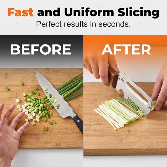 Multi-Functional Vegetable Peeler for Kitchen, Stainless Steel Blade with Wooden Handle and Bottle Opener, Scallion Shredder, Kitchen Tool for Fruit Veggie (2 PCS) - Image 7