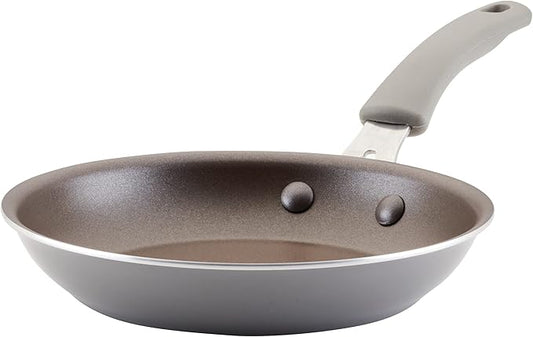 Rachael Ray Cook + Create Nonstick Frying Pan/Skillet, 8.5 Inch, Gray by RachaelRayKitchenware