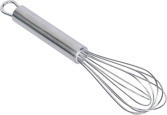 Restaurantware 7 in Stainless Steel Wire Whisk - German Standard Kitchen Balloon Whisk with Ergonomic Handle, Dishwasher Safe - Durable French Whisk for Cooking, Mixing Thick Batter and Sauce - Image 12