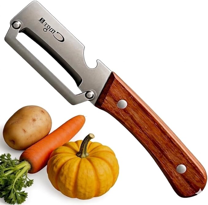 (Left-Hand Only),Vegetable Peeler,Nemesis of Bumpy Rough Root,Potato Peeler,Kitchen Sharp Stainless Steel Blade Veggie Gadgets for Fruit Apple Carrot Pumpkin Pineapple SugarCane Squash Papaya by Unknown