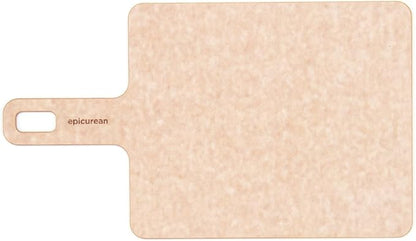 Epicurean Handy Series Cutting Board with Handle, 9-Inch by 7-Inch, Natural