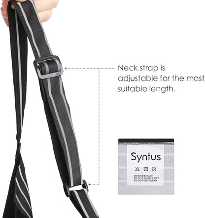 Syntus Apron for Men Women, Adjustable Cooking Kitchen Chef Aprons with 2 Pockets, Cotton/Polycotton/Polyester - Image 4