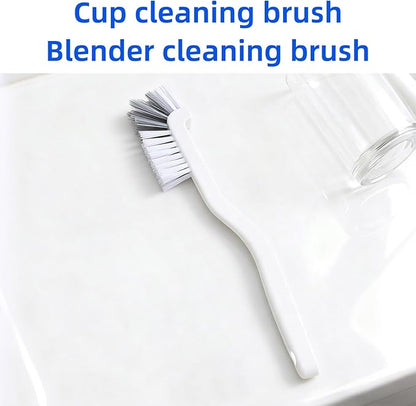 Dish Scrub Brushes with Handle for Kitchen，Small Cleaning Brush for Cup，Kitchen Sink，Blender，Crevice Cleaning Brush - Image 4
