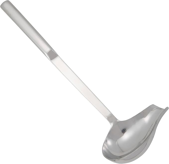 Winco Heavy-Duty Deep Ladle with Hollow Handle, 2 Ounce by Winco