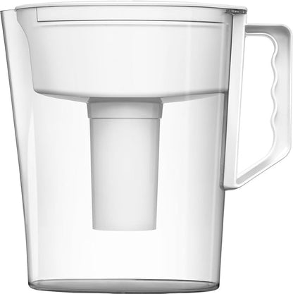 Brita Water Pitcher, Slim, 5 Cup Capacity, Includes One Advanced Filter-White, Size
