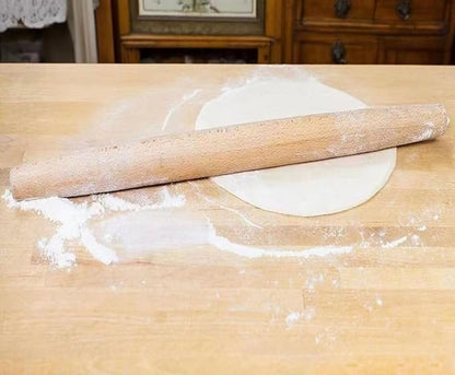 French Rolling Pin,16 Inches Wooden Rolling Pin for Baking,Fondant,Dough Roller for Cookie,Pizza Pie Crust, Pastry, Dough, Essential Kitchen Utensil - Image 7