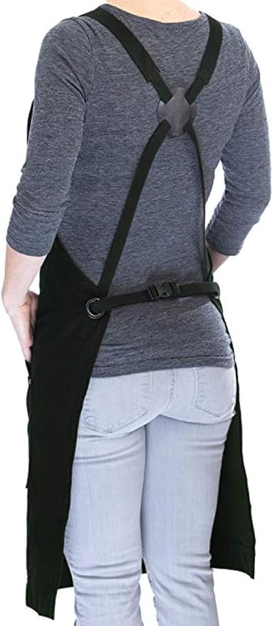 Hudson Durable Goods - Professional Grade Chef Apron for Kitchen, BBQ & Grill
