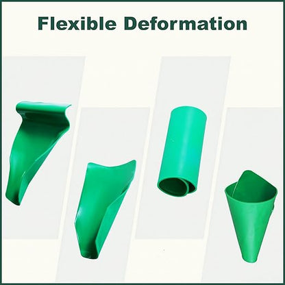 Flexible Funnel for Oil Change – Reusable Silicone Drain Funnel, Spill-Free Design, Foldable & Moldable for Car, Motorcycle, Truck, Lawnmower, Snowplow | Easy Clean, Roll-Up Storage