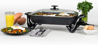 Presto 06852 16-Inch Electric Skillet with Glass Cover - Image 3