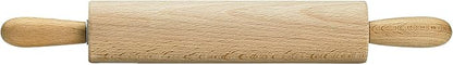 Mrs. Anderson's Baking Children’s Classic Wooden Rolling Pin, German Beechwood With Steel Ball Bearings, 7-Inch x 1.5-Inch, Smooth Effortless Rolling For Dough And Pastry by MrsAndersonsBaking