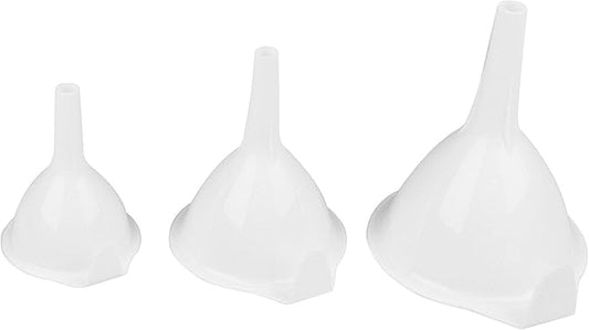 Fox Run, 4.75 x 6 x 9.5 inches, White Plastic Funnel