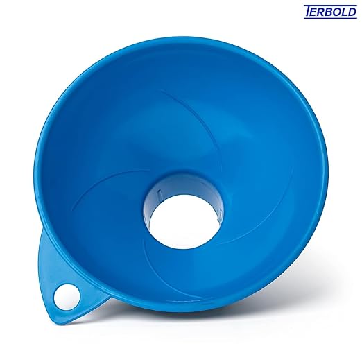 3pc Wide Mouth Canning Funnels for Filling Bottles and Mason Jars | Large Spout Quick Fill Food Grade Plastic Funnels for Kitchen Use (Blue, Green, Yellow) - Image 5