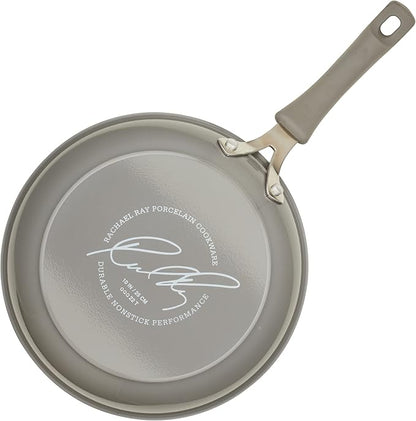 Rachael Ray Cook + Create Nonstick Frying Pan/Skillet, 10 Inch, Gray - Image 4