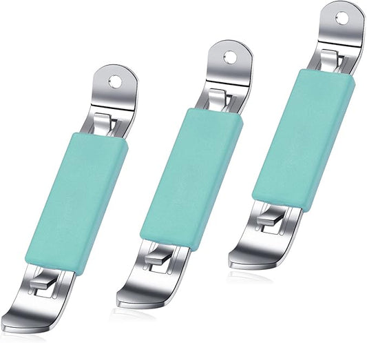 3 Pieces Magnetic Bottle Openers Can Opener Classic Beer Opener Stainless Steel Small Bottle Opener Can Tapper with Magnet for Camping and Traveling by HANCELANT