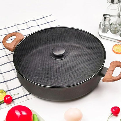 Amosfun 11.4 Inch Oil Splash Guard Splatter Screen for Frying Pan and Pot Mesh Cover Grease Splatter Shield Cooking Kitchen Accessory