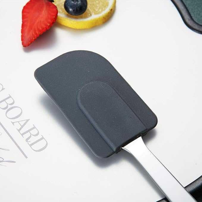 Silicone Spatulas, Berglander Flexible Scrapers Baking Mixing Tool, Baking Tools, Rubber Spatula, Heat Resistant, Dishwasher Safe, Easy to Clean - Image 3