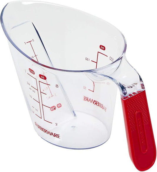 Farberware Pro Angled Measuring Cup, 1-Cup, Red by Farberware