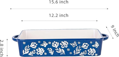 Wisenvoy Casserole Dish 9x13 Baking Pan Casserole Dishes For Oven Baking Dish Ceramic Lasagna Pan Baking Dishes For Oven - Image 7