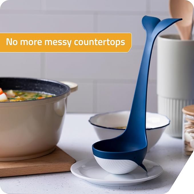 Peleg Design Souper Tail Soup Ladle - Ideal for Cooking, Serving Soup, Stew, and more – Fun and Decorative Ladle Spoon during Meals or Gatherings - Image 6