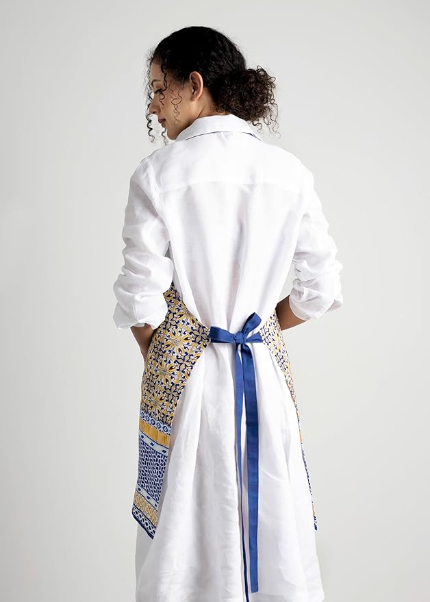 Maison d' Hermine 100% Cotton Apron for women with Pocket Kitchen Chef Apron for Men Cooking Mothers Day Gifts - Image 8