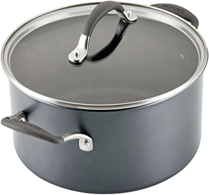 Circulon A1 Series with ScratchDefense Nonstick Induction Pots and Pans Cookware Set, Induction Cookware, Kitchen Essentials, 9-Piece, Graphite - Image 4