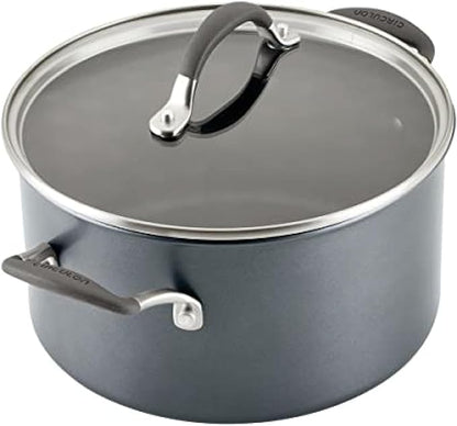 Circulon A1 Series with ScratchDefense Nonstick Induction Pots and Pans Cookware Set, Induction Cookware, Kitchen Essentials, 9-Piece, Graphite - Image 4