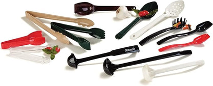 CARLISLE FOODSERVICE PRODUCTS 029503 Carly Plastic Dressing/Serving Ladle, 1 oz./9.5", Black