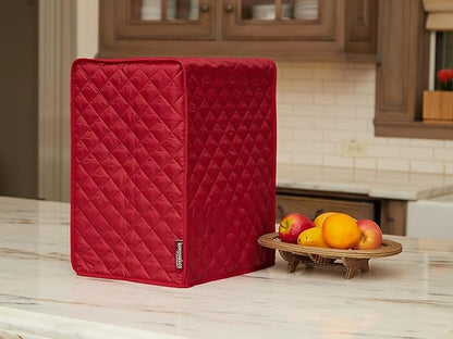 Covermates Keepsakes Mixer Cover Dust Protection - Stain Resistant - Washable Appliance Cover, Red
